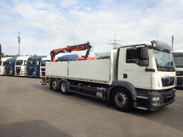 MAN TGM 26.340 6x2-4 LL TGM 26.340 6x2-4 LL,Lenk-Liftachse, Heckkran, Palfinger PK 11.001, faltbar, - Crane truck, Dropside/ Flatbed truck: picture 4 MAN TGM 26.340 6x2-4 LL TGM 26.340 6x2-4 LL,Lenk-Liftachse, Heckkran, Palfinger PK 11.001, faltbar, - Crane truck, Dropside/ Flatbed truck: picture 4