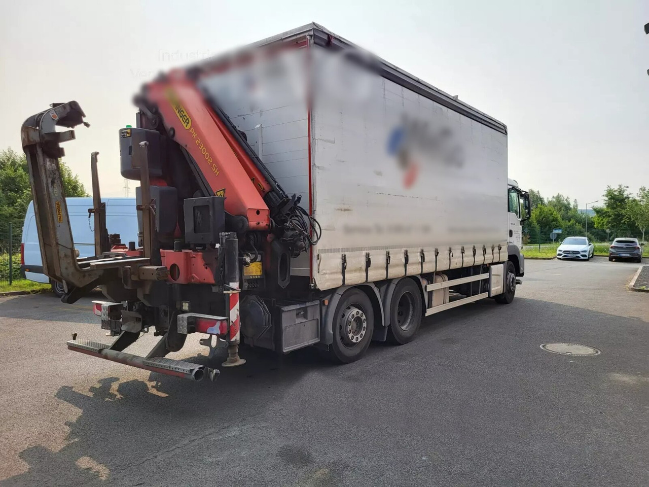 MAN TGS 26.400 6x2-4 LL TGS 26.400 6x2-4 LL, Lenk-/Lift, Edscha, Heckkran Palfinger PK23002-C + Jib PJ060A, Funk - Curtain side truck, Crane truck: picture 2 MAN TGS 26.400 6x2-4 LL TGS 26.400 6x2-4 LL, Lenk-/Lift, Edscha, Heckkran Palfinger PK23002-C + Jib PJ060A, Funk - Curtain side truck, Crane truck: picture 2