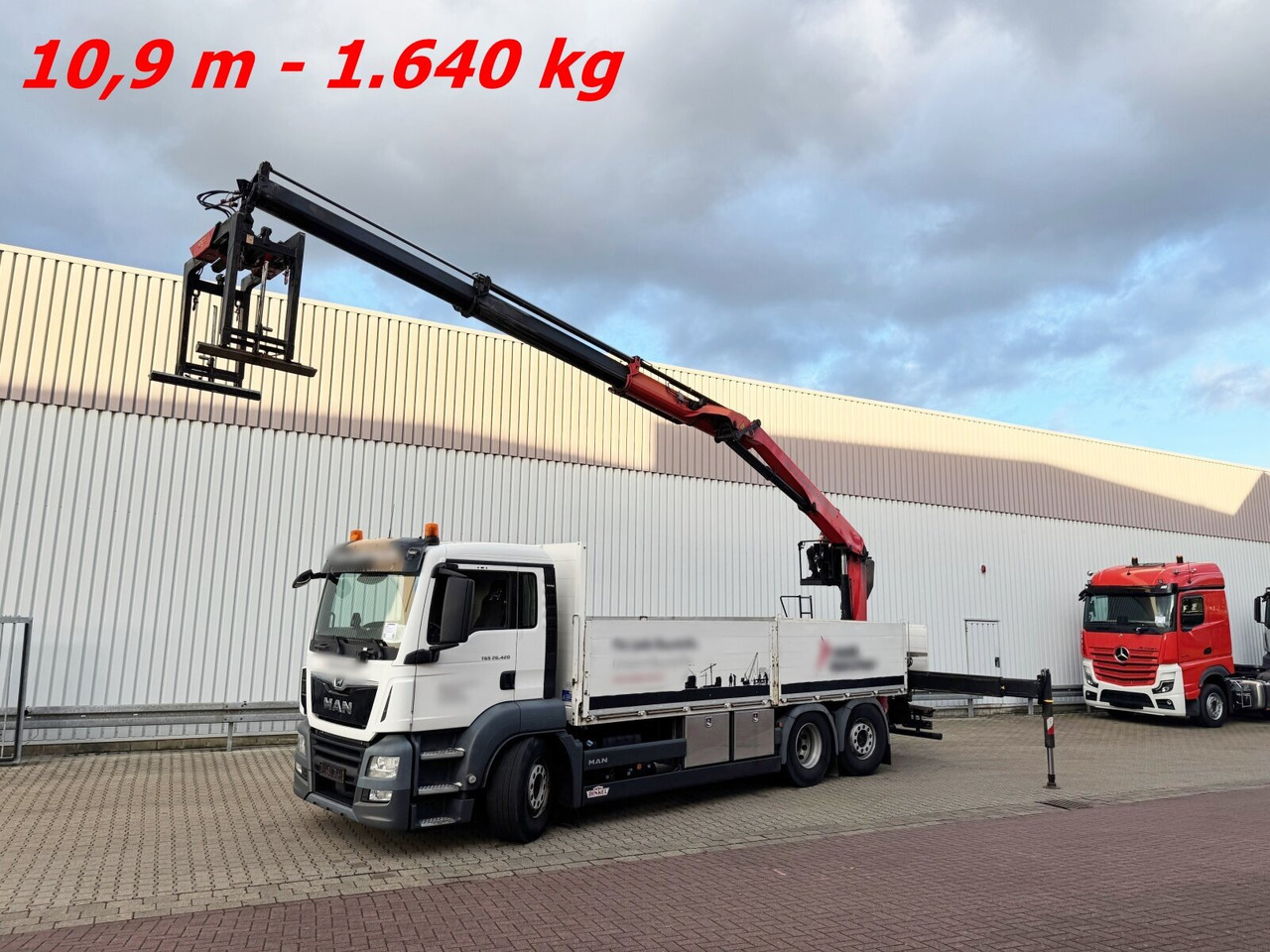 MAN TGS 26.420 6x2-4 LL TGS 26.420 6x2-4 LL, Navi, Lenk-/Liftachse, Heckkran Palfinger PK20.501L TEC - Crane truck: picture 1 MAN TGS 26.420 6x2-4 LL TGS 26.420 6x2-4 LL, Navi, Lenk-/Liftachse, Heckkran Palfinger PK20.501L TEC - Crane truck: picture 1
