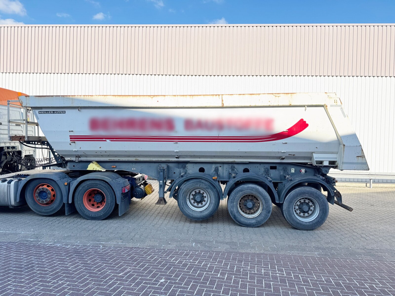 Meiller MHPS 12/27 MHPS 12/27, Stahlmulde ca. 26m³, Liftachse - Tipper semi-trailer: picture 5 Meiller MHPS 12/27 MHPS 12/27, Stahlmulde ca. 26m³, Liftachse - Tipper semi-trailer: picture 5