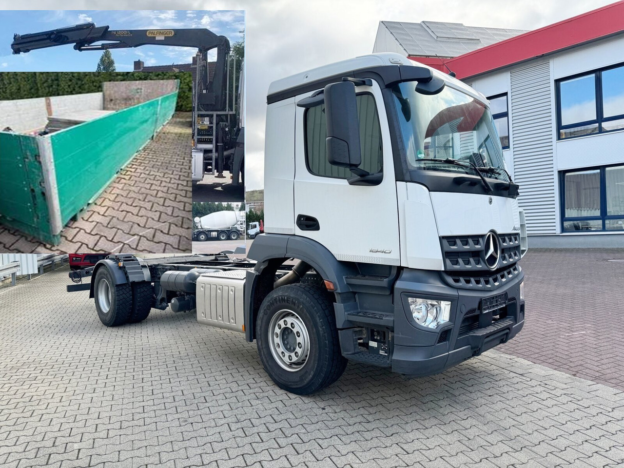 Mercedes-Benz Arocs 1840 L 4x2 Arocs 1840 L 4x2, Kran Palfinger PK12001L, Hochstand - Crane truck: picture 1 Mercedes-Benz Arocs 1840 L 4x2 Arocs 1840 L 4x2, Kran Palfinger PK12001L, Hochstand - Crane truck: picture 1