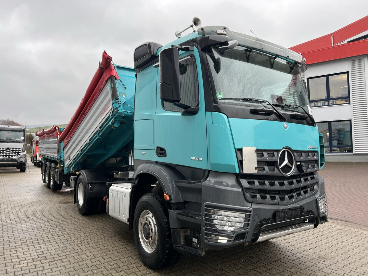 Tipper Mercedes-Benz Arocs 1846 LK 4x4 HAD Arocs 1846 LK 4x4 HAD, HydroDrive, Retarder, Alu-Bordwände, ca. 10m³: picture 9