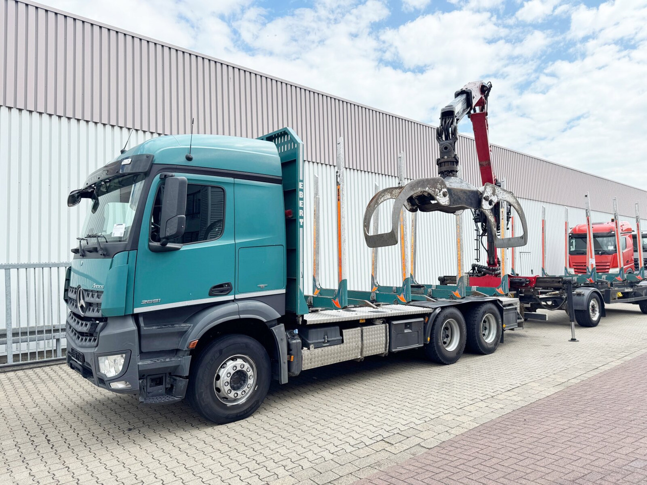Mercedes-Benz Arocs 2651 L 6x4 Arocs 2651 L 6x4, Retarder, StreamSpace, Heckkran Epsilon M120L80 - Timber truck, Crane truck: picture 1 Mercedes-Benz Arocs 2651 L 6x4 Arocs 2651 L 6x4, Retarder, StreamSpace, Heckkran Epsilon M120L80 - Timber truck, Crane truck: picture 1