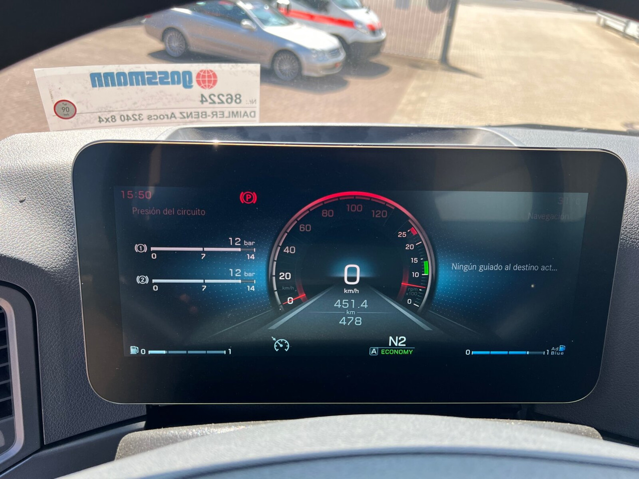 Mercedes-Benz Arocs 3240 8x4 Arocs 3240 8x4/42, Motorabtrieb - Hook lift truck: picture 2 Mercedes-Benz Arocs 3240 8x4 Arocs 3240 8x4/42, Motorabtrieb - Hook lift truck: picture 2