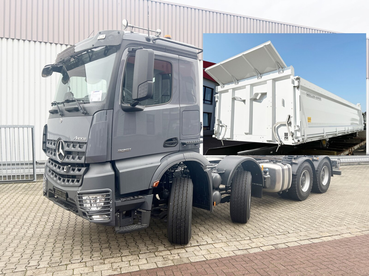 Mercedes-Benz Arocs 3251 L 8x4/4 Arocs 3251 L 8x4/4, Motorabtrieb - Tipper: picture 1 Mercedes-Benz Arocs 3251 L 8x4/4 Arocs 3251 L 8x4/4, Motorabtrieb - Tipper: picture 1