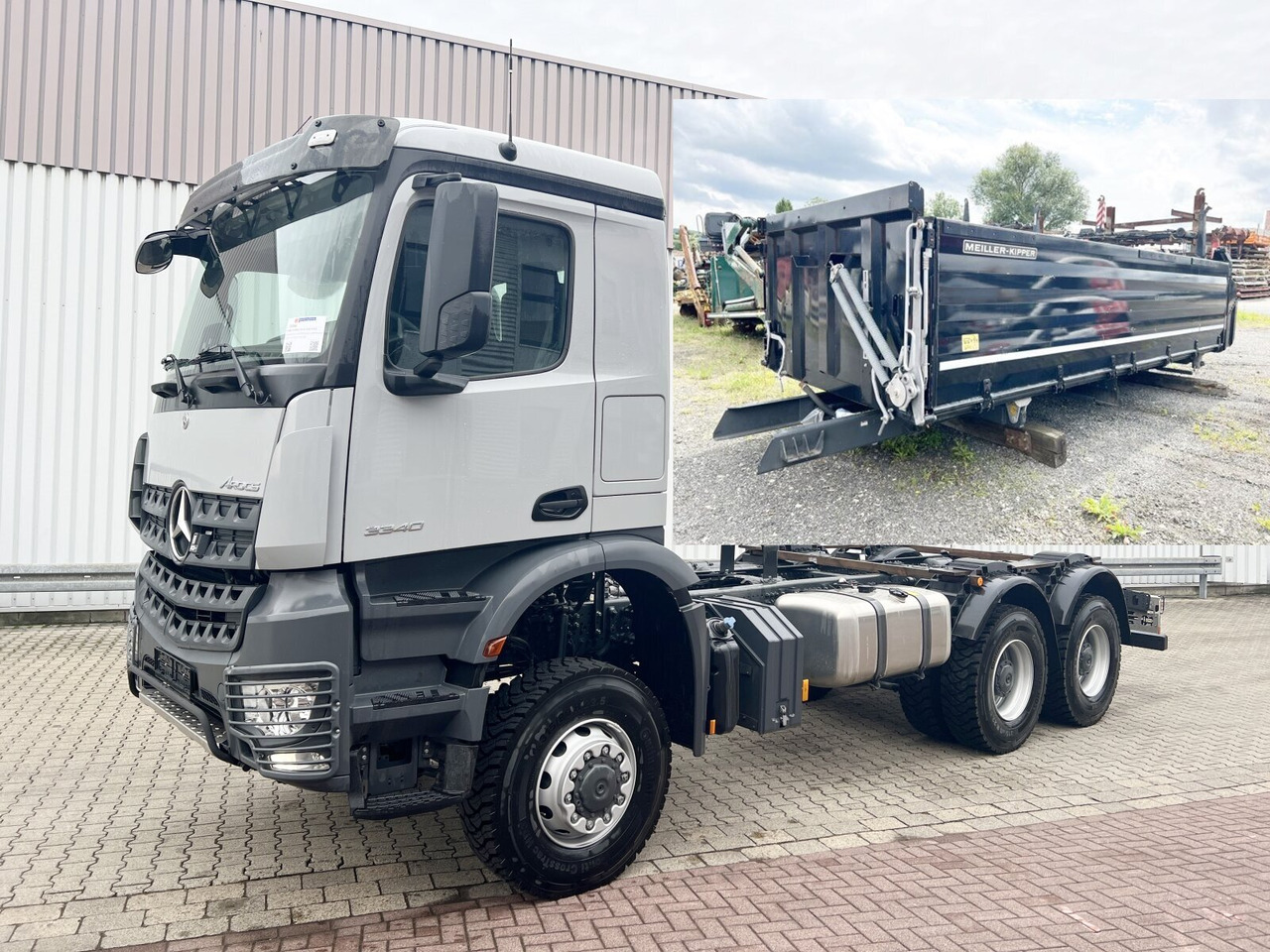 Mercedes-Benz Arocs 3340/46 A 6x6 Arocs 3340/46 A 6x6, Grounder - Tipper: picture 1 Mercedes-Benz Arocs 3340/46 A 6x6 Arocs 3340/46 A 6x6, Grounder - Tipper: picture 1