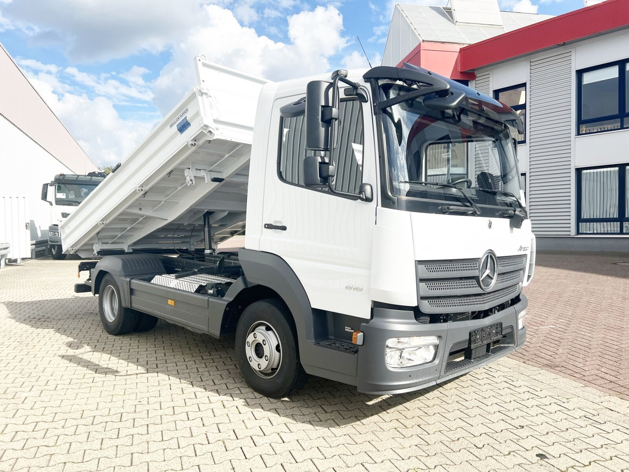 New Cab chassis truck Mercedes-Benz Atego 818/23 K 4x2 Atego 818/23 4x2, 2x AHK, Meiller-Kipper, mehrfach Vorhanden!: picture 8