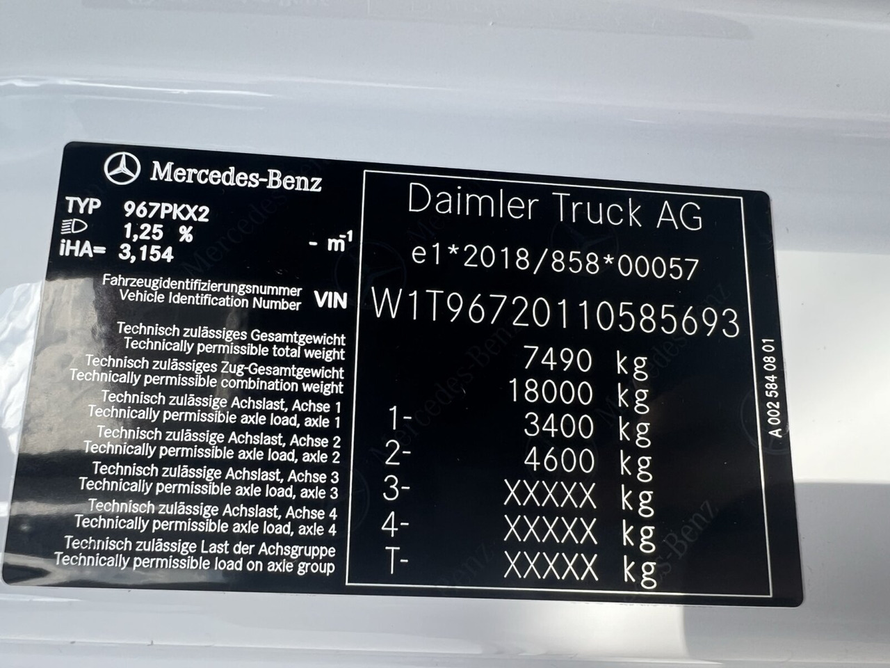 Mercedes-Benz Atego 818 K 4x2 Atego 818 K 4x2, Meiller-Kipper, mehrfach Vorhanden! - Tipper: picture 2 Mercedes-Benz Atego 818 K 4x2 Atego 818 K 4x2, Meiller-Kipper, mehrfach Vorhanden! - Tipper: picture 2