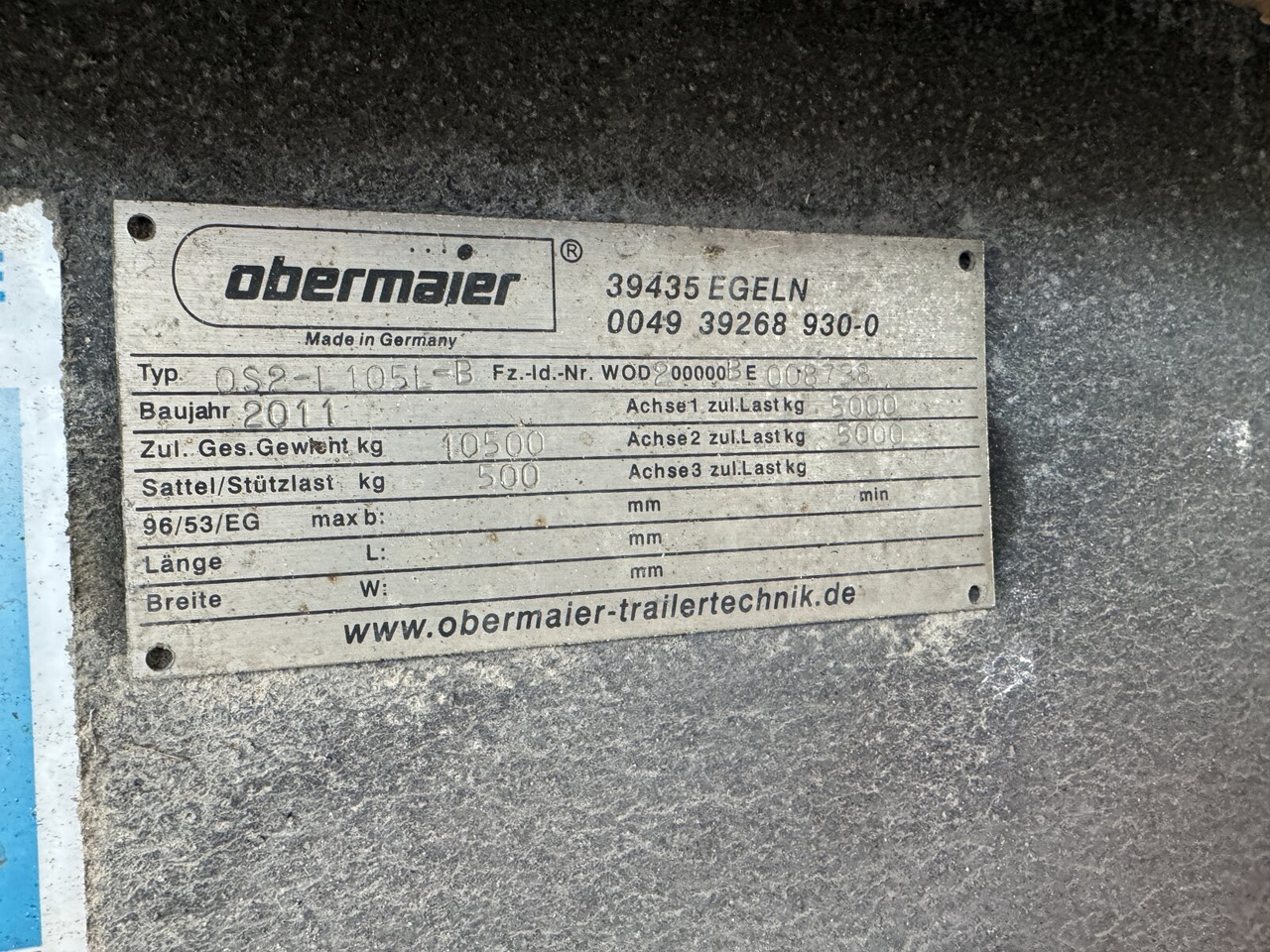 OS2-L105 L/B OS2-L105 L/B, durchladbar, Edscha, Ex-Fahrschule! - Dropside/ Flatbed trailer: picture 5 OS2-L105 L/B OS2-L105 L/B, durchladbar, Edscha, Ex-Fahrschule! - Dropside/ Flatbed trailer: picture 5