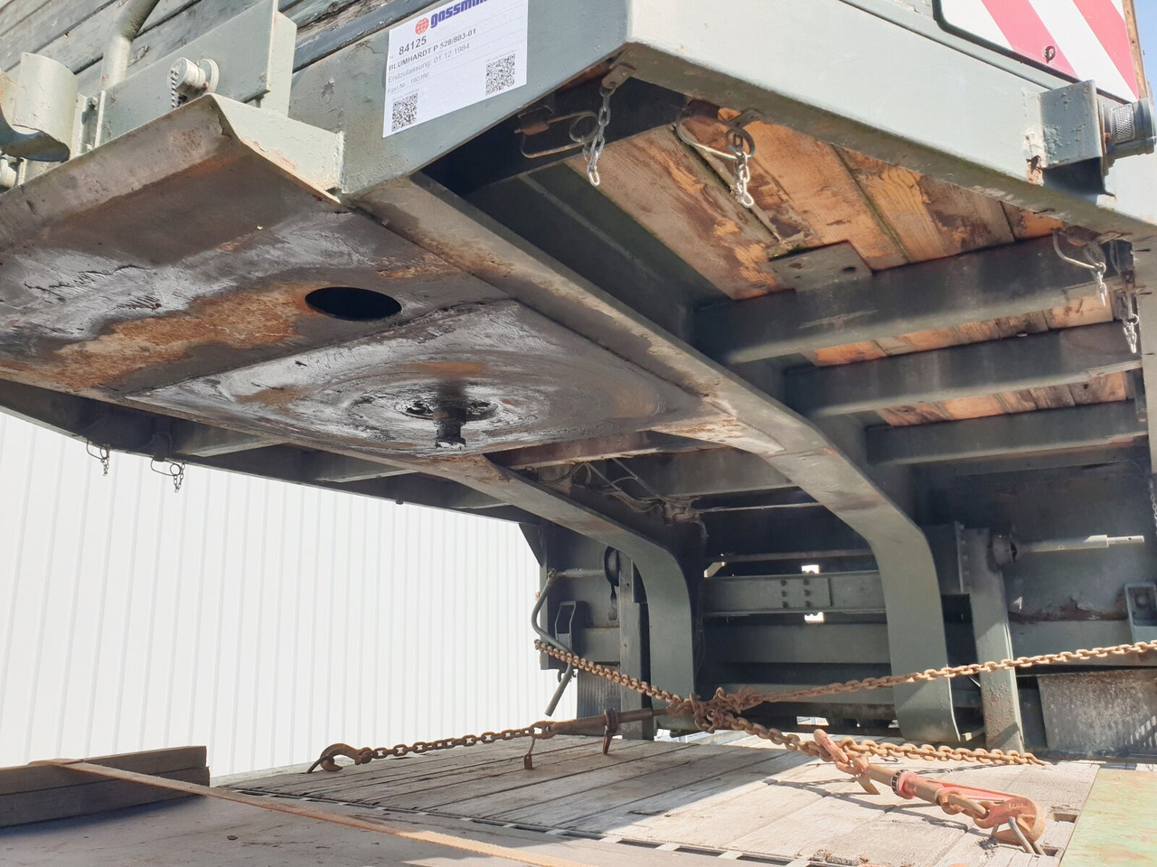 P 528/803-01 BLUMHARDT P 528/803-01, 3-Achs Satteltieflader, Ex- leasing P 528/803-01 BLUMHARDT P 528/803-01, 3-Achs Satteltieflader, Ex-: picture 13 P 528/803-01 BLUMHARDT P 528/803-01, 3-Achs Satteltieflader, Ex- leasing P 528/803-01 BLUMHARDT P 528/803-01, 3-Achs Satteltieflader, Ex-: picture 13