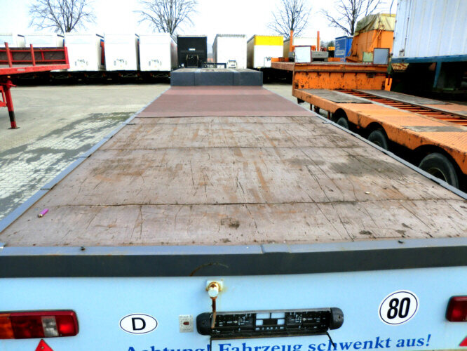 SAnh Plattform ZORZI (I) Tieflader-Auflieger - Low loader semi-trailer: picture 3 SAnh Plattform ZORZI (I) Tieflader-Auflieger - Low loader semi-trailer: picture 3