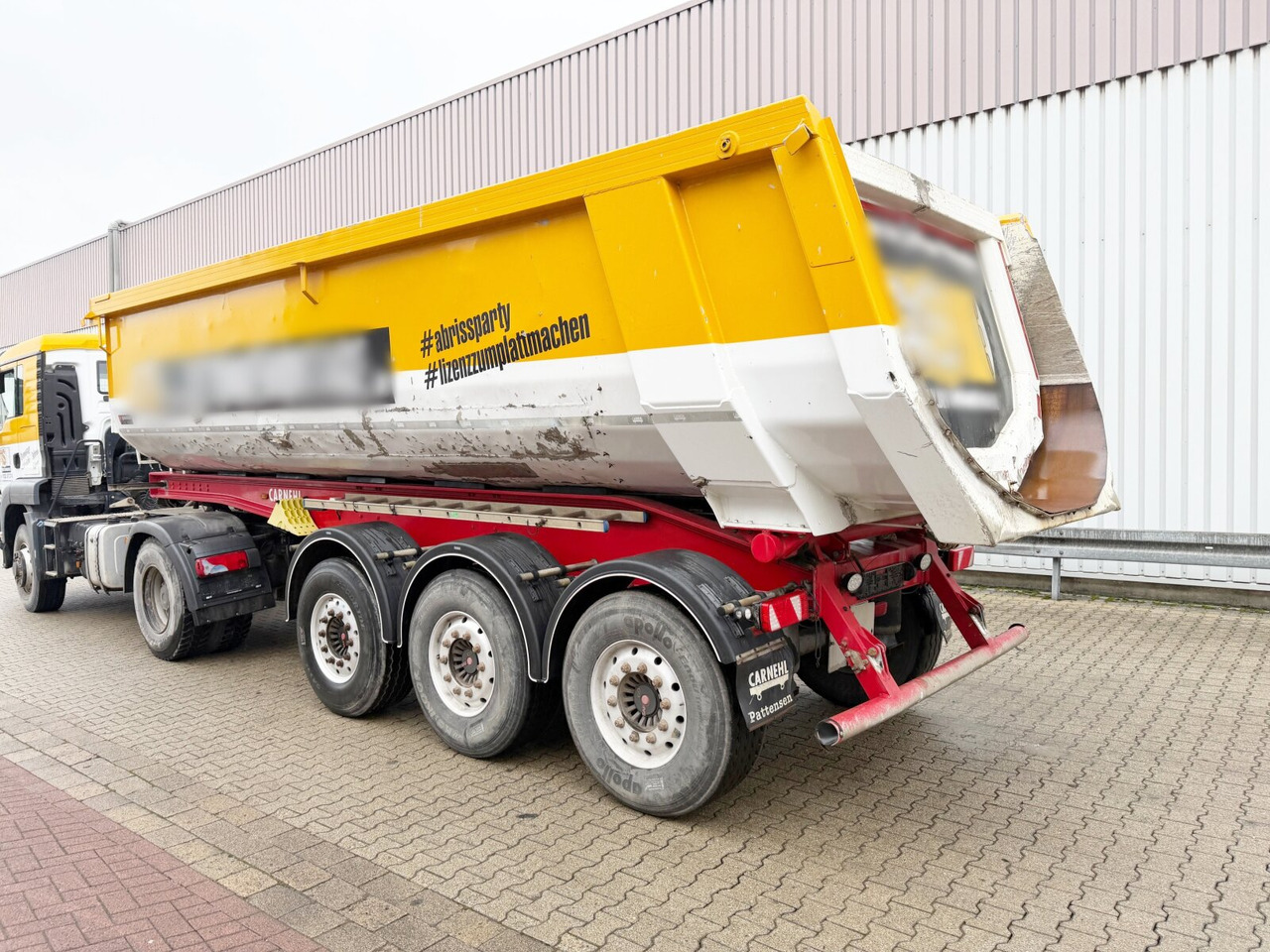 Carnehl CHKS /AH, ca. 26m³ CHKS /AH, Alumulde ca. 26m³, Liftachse - Semi-trailer: picture 4 Carnehl CHKS /AH, ca. 26m³ CHKS /AH, Alumulde ca. 26m³, Liftachse - Semi-trailer: picture 4