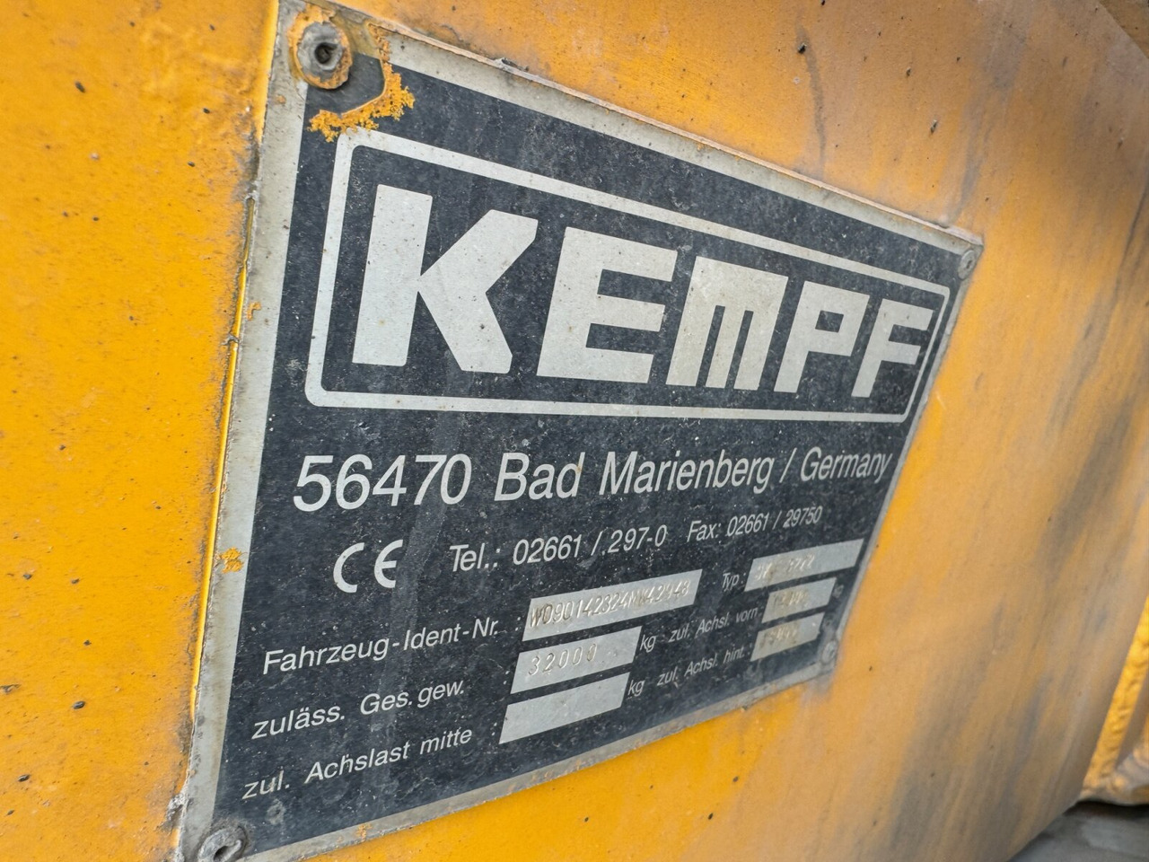Kempf SKM 32/2 SKM 32/2, Alumulde ca. 27m³ - Semi-trailer: picture 3 Kempf SKM 32/2 SKM 32/2, Alumulde ca. 27m³ - Semi-trailer: picture 3