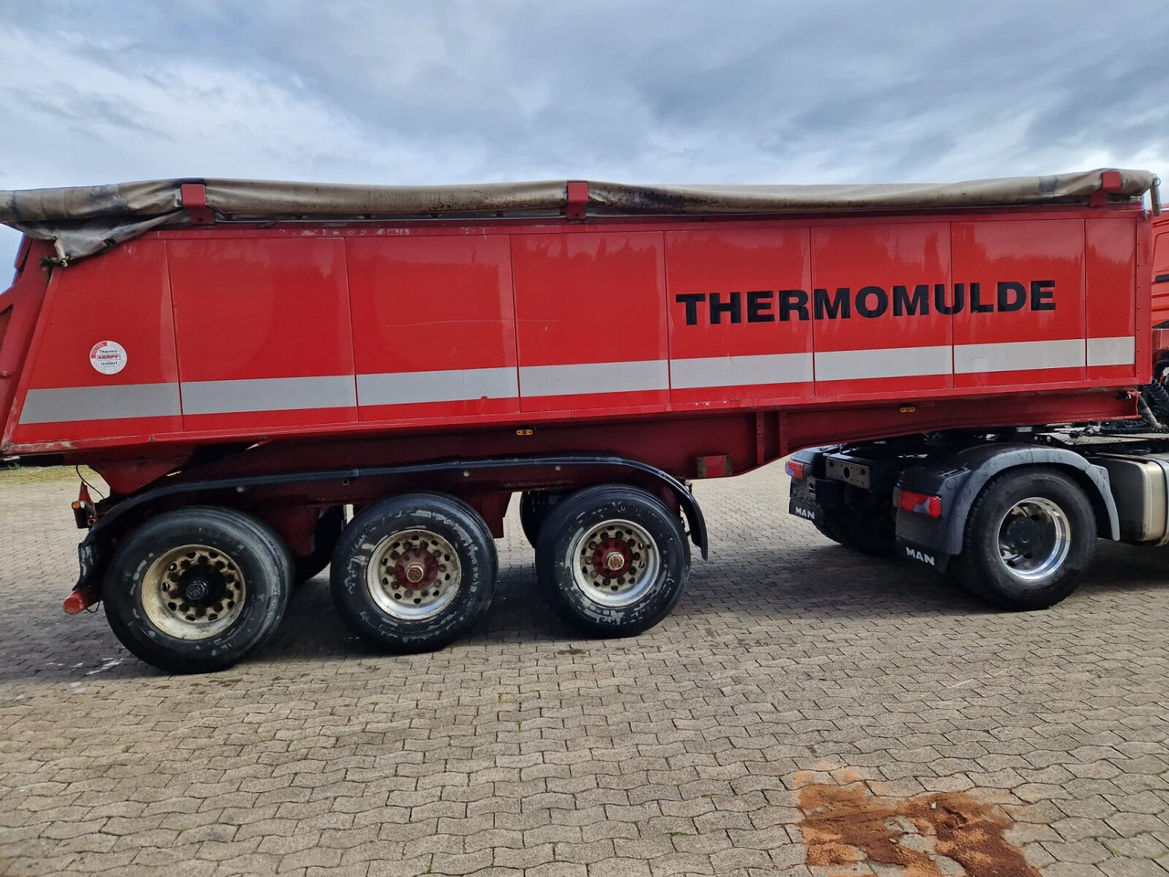Semi-trailer Meierling MSK 24 MSK 24 Voll-Alu Iso-Kastenmulde, ca. 25m³, 2x vorhanden: picture 11
