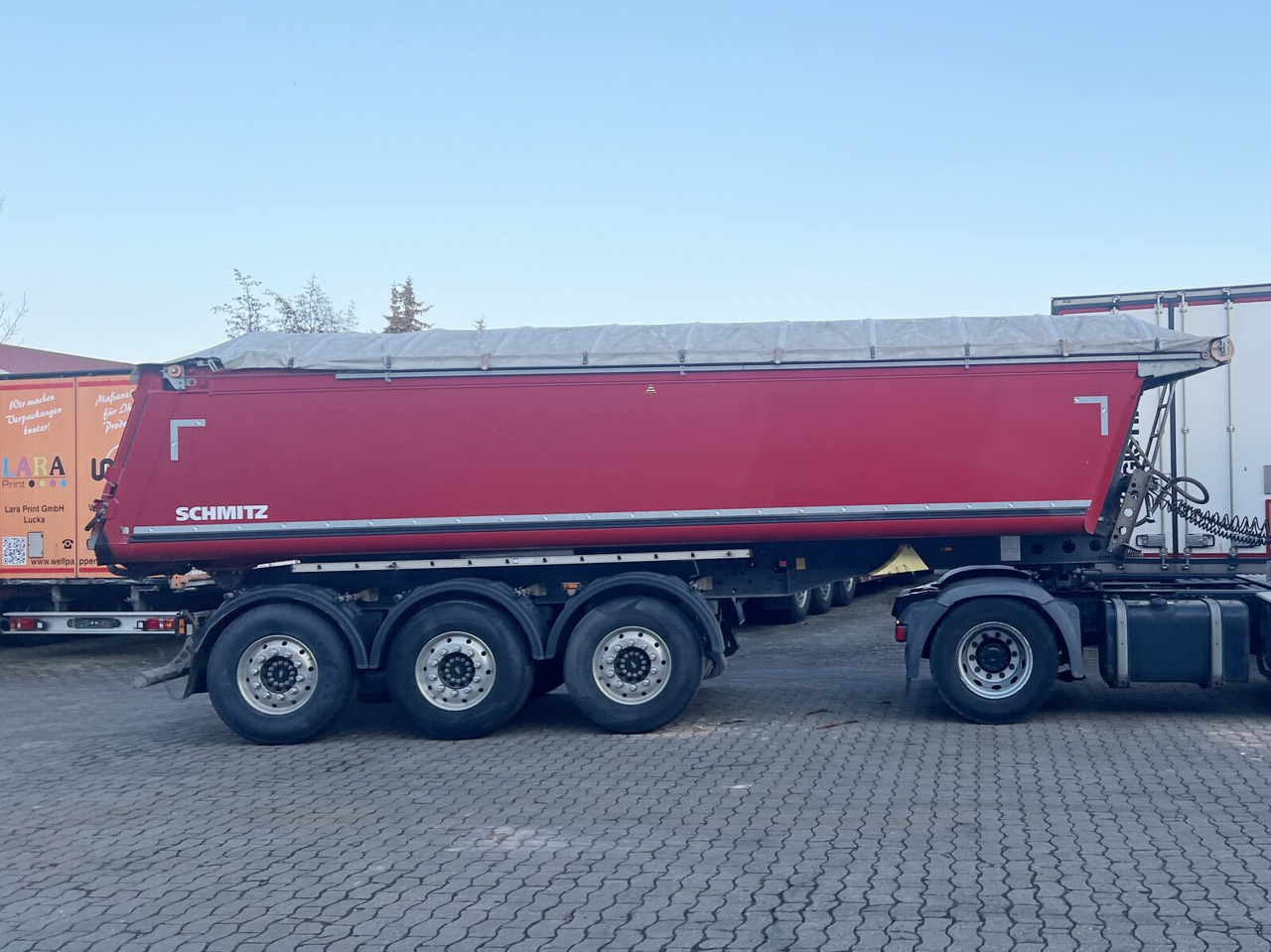 Schmitz Cargobull SKI 24 SL 7.2 SKI 24 SL 7.2, Alumulde ca. 24m³, Liftachse, E-Verdeck, Funk - Semi-trailer: picture 2 Schmitz Cargobull SKI 24 SL 7.2 SKI 24 SL 7.2, Alumulde ca. 24m³, Liftachse, E-Verdeck, Funk - Semi-trailer: picture 2