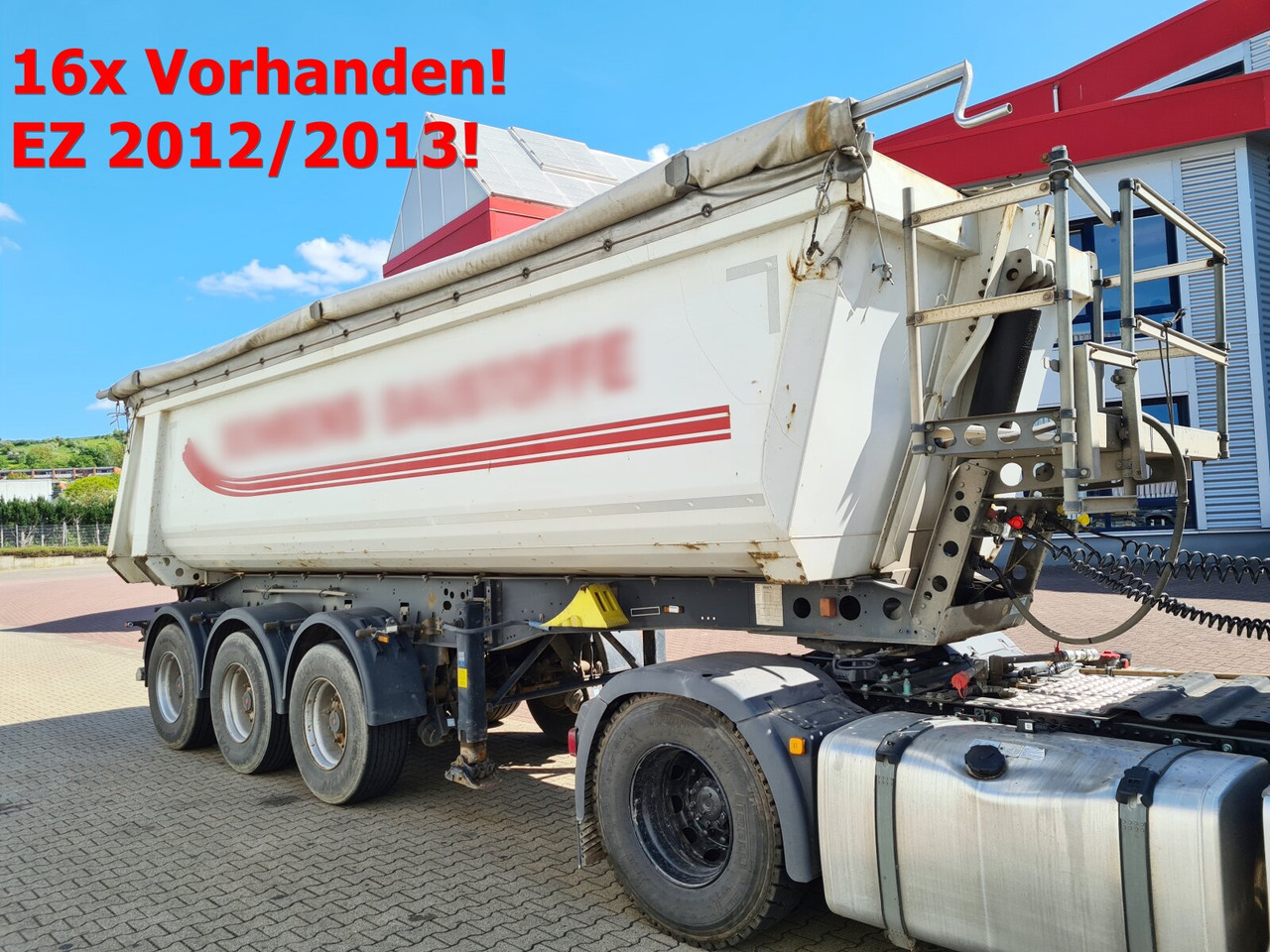 Schmitz Cargobull SKI 24 SL 7.2 SKI 24 SL 7.2, Stahlmulde ca. 25m³, Liftachse - Semi-trailer: picture 1 Schmitz Cargobull SKI 24 SL 7.2 SKI 24 SL 7.2, Stahlmulde ca. 25m³, Liftachse - Semi-trailer: picture 1