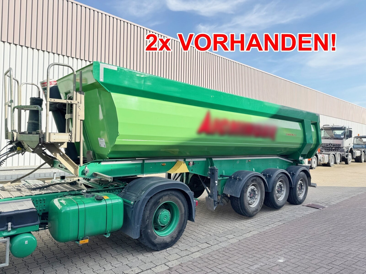 Schwarzmüller K-Serie Kippauflieger K-Serie Kippauflieger, Hardoxmulde ca. 25m³, 2x Liftachse - Semi-trailer: picture 1 Schwarzmüller K-Serie Kippauflieger K-Serie Kippauflieger, Hardoxmulde ca. 25m³, 2x Liftachse - Semi-trailer: picture 1