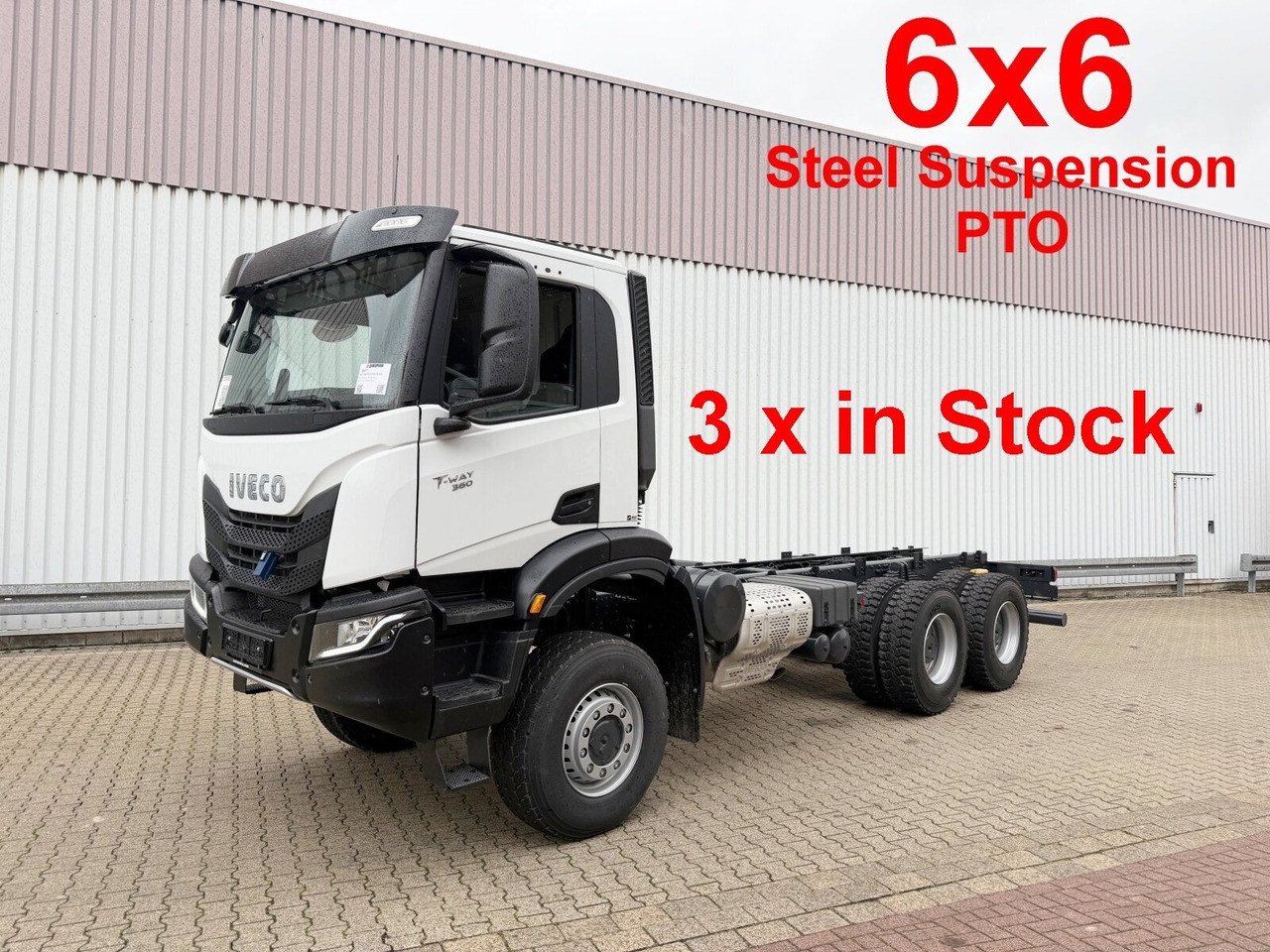 T-Way 360 6x6 T-Way 360 6x6, Nebenantrieb, 3x VORHANDEN! - Tractor unit: picture 1 T-Way 360 6x6 T-Way 360 6x6, Nebenantrieb, 3x VORHANDEN! - Tractor unit: picture 1
