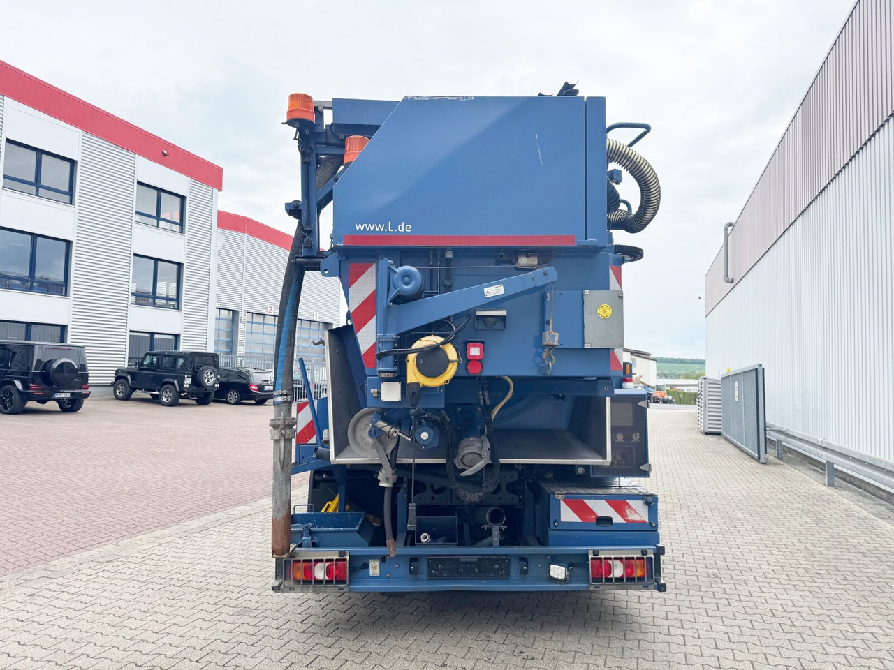 Truck Mercedes-Benz Arocs 1843 L 4x2 Arocs 1843 L 4x2, Müller Canalmaster ca. 8m³, Standheizung, Funk: picture 13