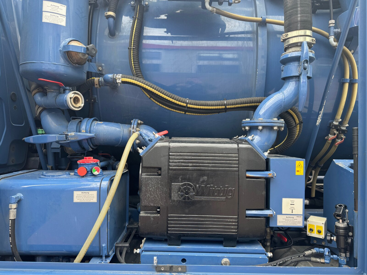 Truck Mercedes-Benz Arocs 1843 L 4x2 Arocs 1843 L 4x2, Müller Canalmaster ca. 8m³, Standheizung, Funk: picture 7