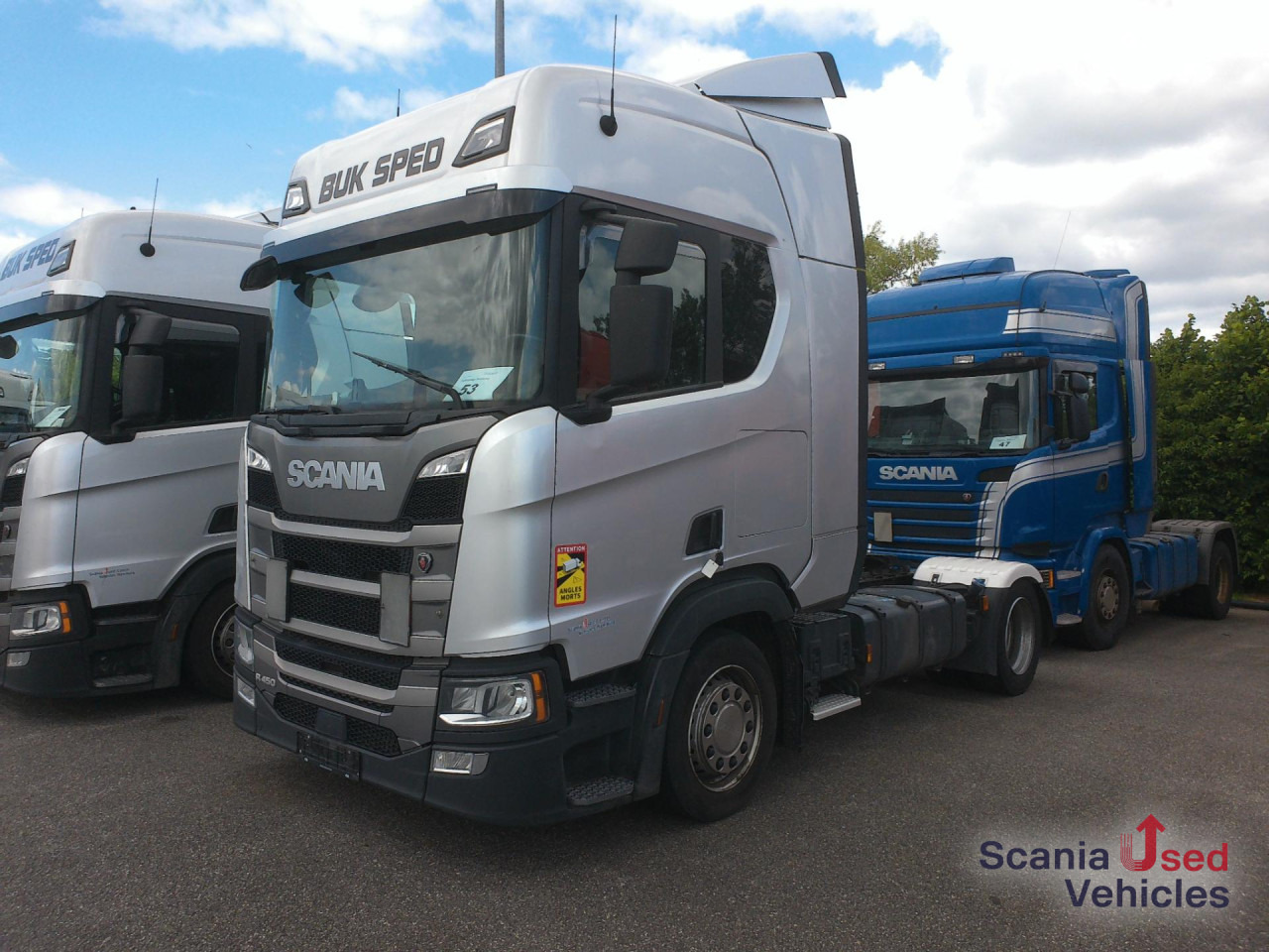 SCANIA R 450 A4x2EB Standklima Solaranlage!!! - Tractor unit: picture 1 SCANIA R 450 A4x2EB Standklima Solaranlage!!! - Tractor unit: picture 1