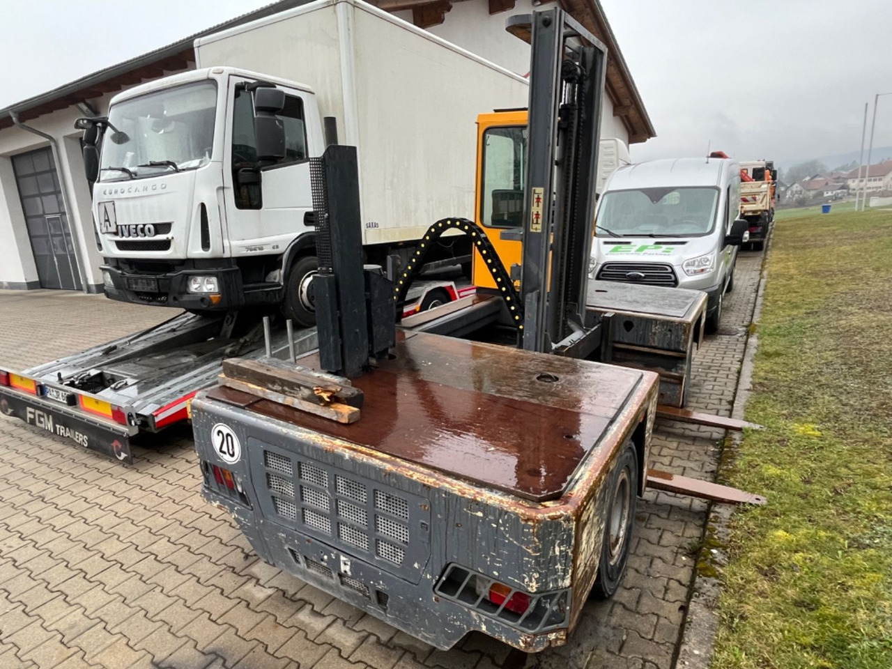 Baumann Seitenstapler DX 40 12 43 - Side loader: picture 3 Baumann Seitenstapler DX 40 12 43 - Side loader: picture 3