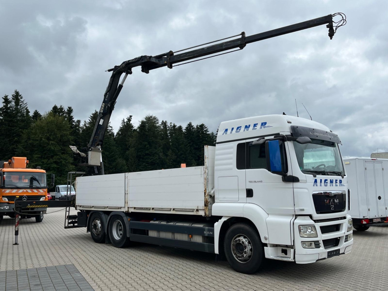 MAN TGS 26.440 Baustoff mit HIAB XS 166 Kran MAN TGS 26.440 Baustoff mit HIAB XS 166 Kran - Dropside/ Flatbed truck, Crane truck: picture 4 MAN TGS 26.440 Baustoff mit HIAB XS 166 Kran MAN TGS 26.440 Baustoff mit HIAB XS 166 Kran - Dropside/ Flatbed truck, Crane truck: picture 4