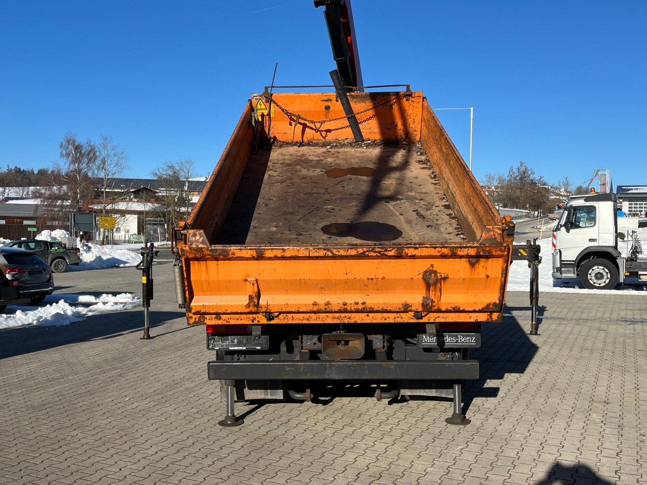 Mercedes-Benz Actros 2644 6x4 Kipper Kran PK27002 Arbeitskorb - Tipper, Crane truck: picture 4 Mercedes-Benz Actros 2644 6x4 Kipper Kran PK27002 Arbeitskorb - Tipper, Crane truck: picture 4