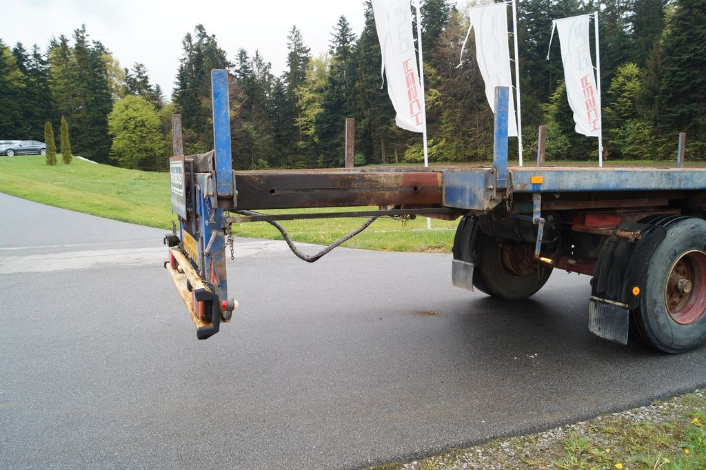 Dropside/ Flatbed semi-trailer Unterholzner ULSZ 20/E Lenkachse: picture 8