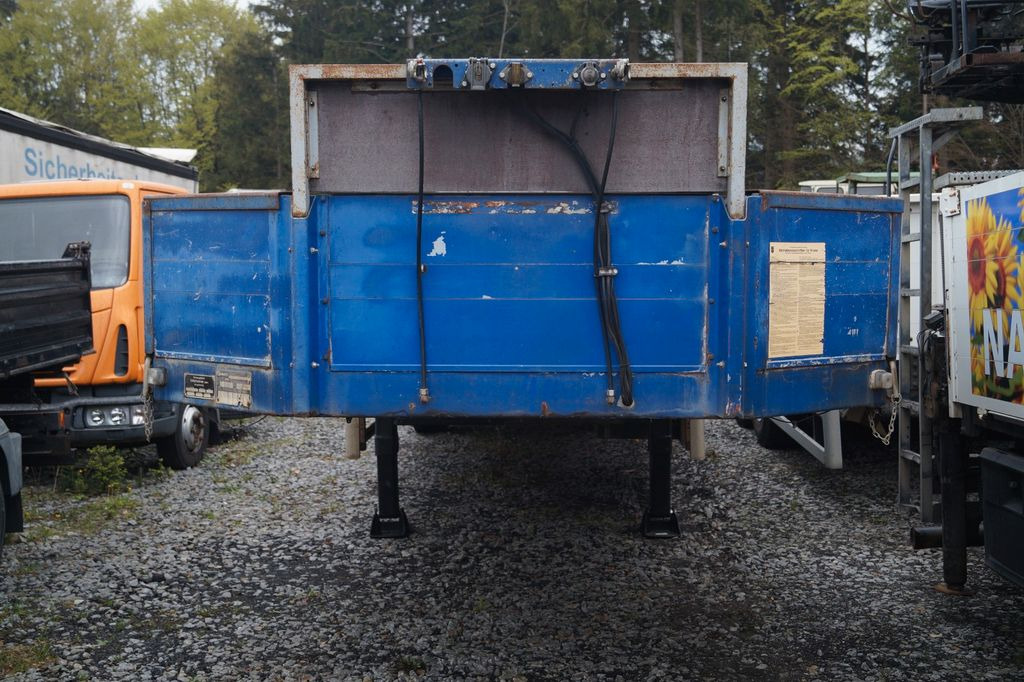 Dropside/ Flatbed semi-trailer Unterholzner ULSZ 20/E Lenkachse: picture 6