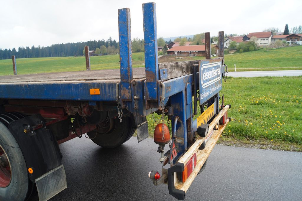 Dropside/ Flatbed semi-trailer Unterholzner ULSZ 20/E Lenkachse: picture 7