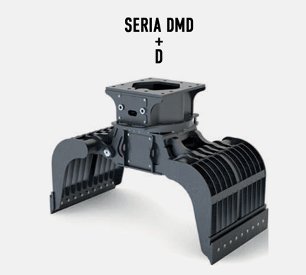 DEMOQ DMD 210 S Hydraulic Polyp -grab 1285 kg - Grapple for Construction machinery: picture 3 DEMOQ DMD 210 S Hydraulic Polyp -grab 1285 kg - Grapple for Construction machinery: picture 3