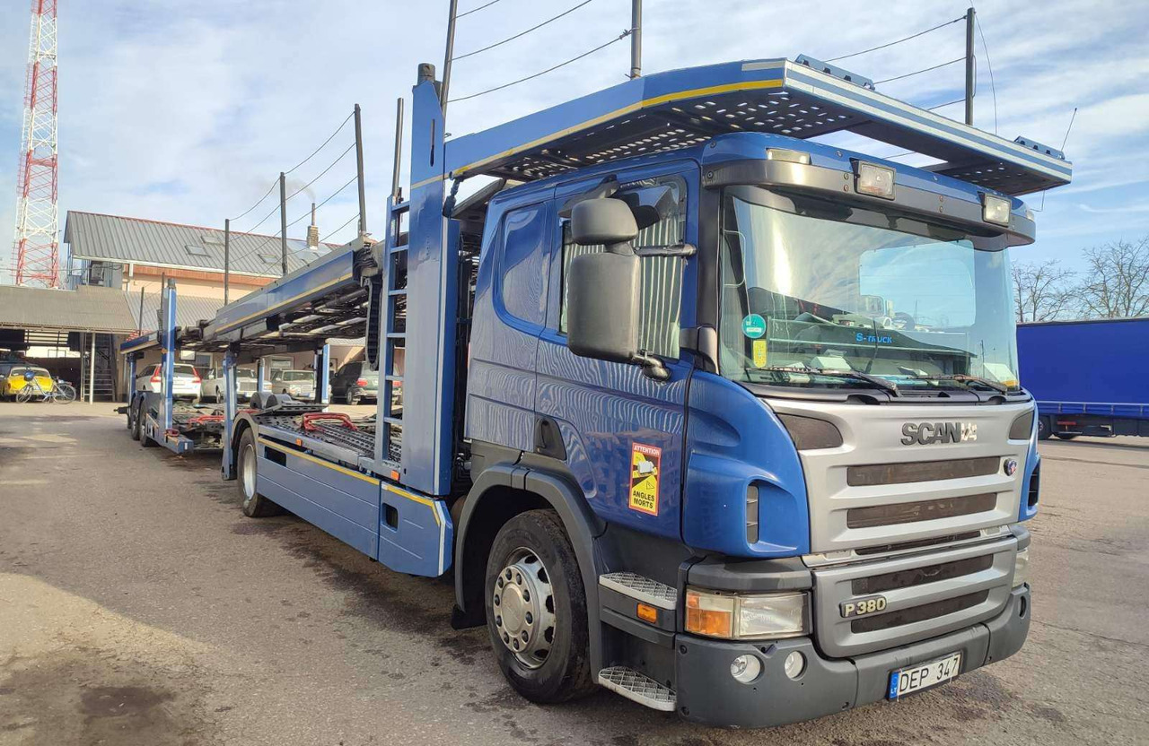 Scania P 380 LB - Autotransporter truck: picture 1 Scania P 380 LB - Autotransporter truck: picture 1