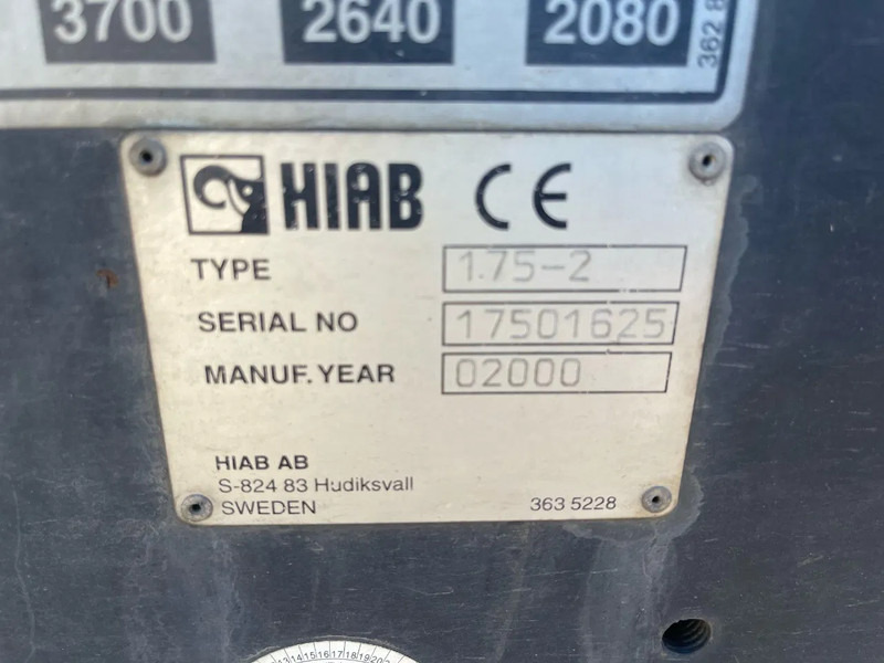 Kaiser HIAB 175, REMOTE control, retractable - Dropside/ Flatbed semi-trailer: picture 5 Kaiser HIAB 175, REMOTE control, retractable - Dropside/ Flatbed semi-trailer: picture 5