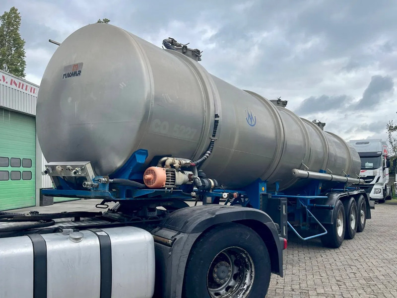 Magyar FOODS / WATER 28000 L, INOX, 1 COMP, spring susp, very good state! - Tanker semi-trailer: picture 3 Magyar FOODS / WATER 28000 L, INOX, 1 COMP, spring susp, very good state! - Tanker semi-trailer: picture 3