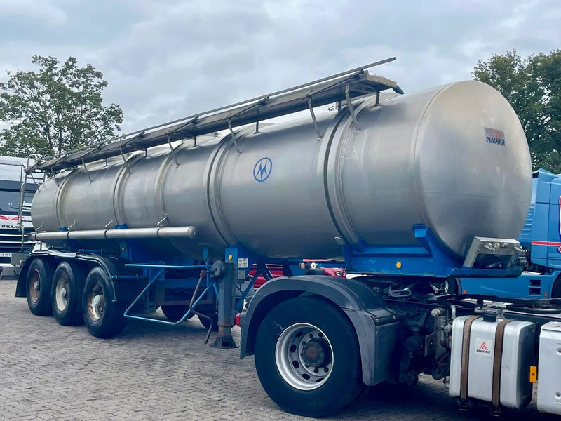 Magyar FOODS / WATER 28000 L, INOX, 1 COMP, spring susp, very good state! - Tanker semi-trailer: picture 1 Magyar FOODS / WATER 28000 L, INOX, 1 COMP, spring susp, very good state! - Tanker semi-trailer: picture 1