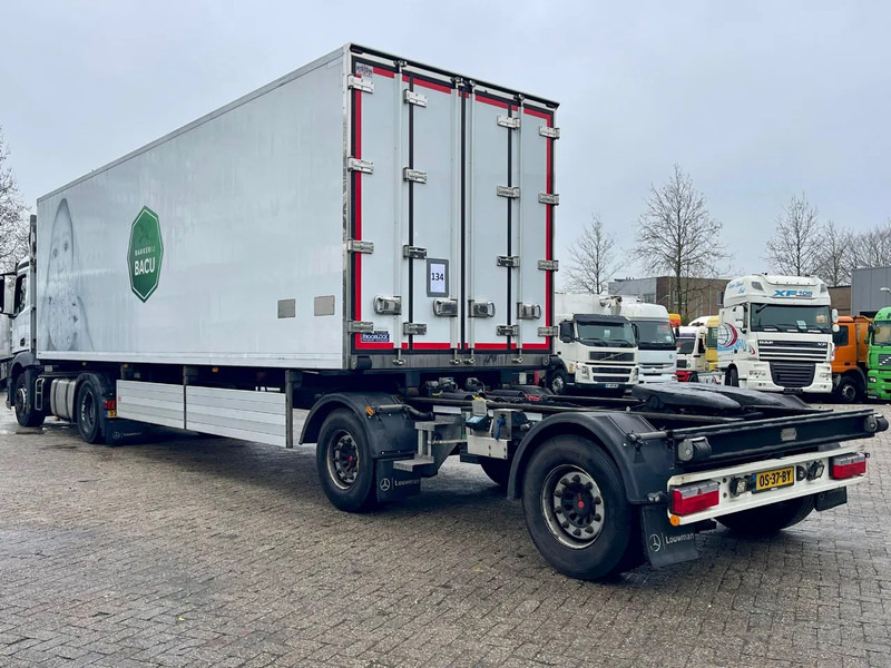 Pacton LZV Sliding chassis for 2nd trailer connection. 1st owner. Dutch trailer - Refrigerator semi-trailer: picture 1 Pacton LZV Sliding chassis for 2nd trailer connection. 1st owner. Dutch trailer - Refrigerator semi-trailer: picture 1