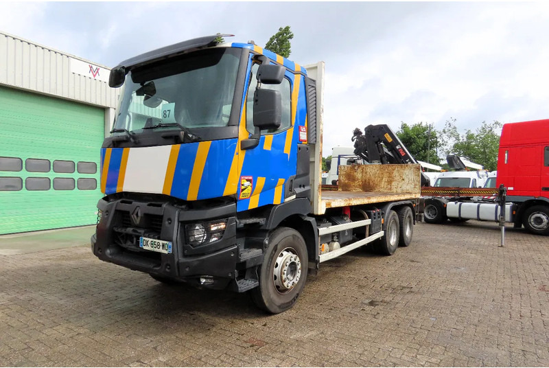Crane truck Renault C430 Bj 2018 HIAB X-HIDOU 18 8 , RETARDER, WHEELBASE 4.35M, NAVI: picture 14