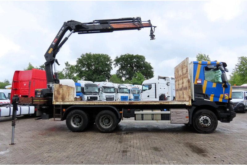 Crane truck Renault C430 Bj 2018 HIAB X-HIDOU 18 8 , RETARDER, WHEELBASE 4.35M, NAVI: picture 12