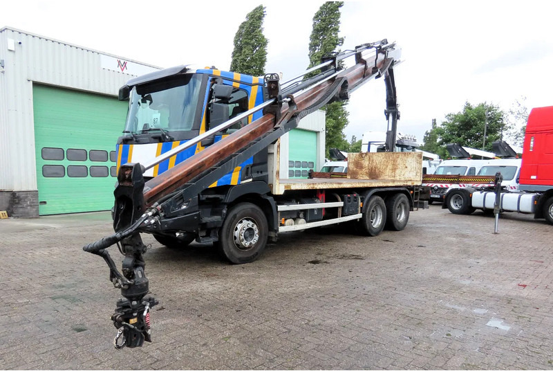 Crane truck Renault C430 Bj 2018 HIAB X-HIDOU 18 8 , RETARDER, WHEELBASE 4.35M, NAVI: picture 18