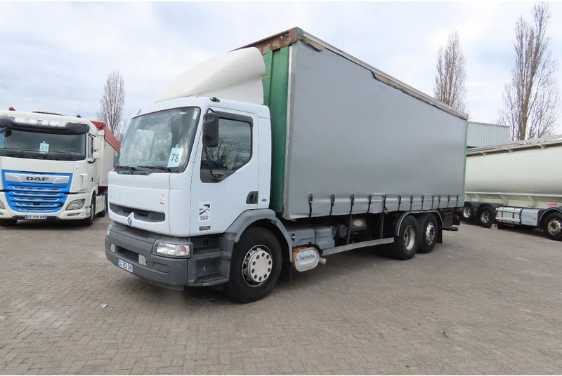 Renault Premium 420 6x2 3 axels, MANUAL!!! - Curtain side truck: picture 1 Renault Premium 420 6x2 3 axels, MANUAL!!! - Curtain side truck: picture 1