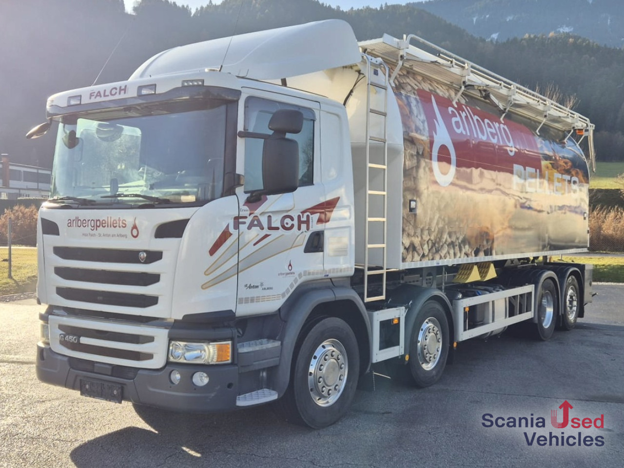 SCANIA G 450 LB8x2*6MNB Pelletssilo! - Tanker truck: picture 1 SCANIA G 450 LB8x2*6MNB Pelletssilo! - Tanker truck: picture 1