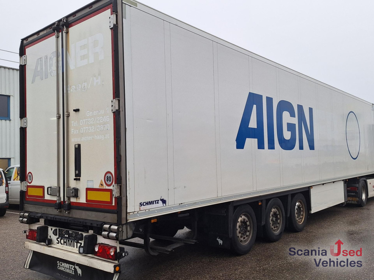 SCHMITZ SCB Kühlauflieger ! - Refrigerator semi-trailer: picture 1 SCHMITZ SCB Kühlauflieger ! - Refrigerator semi-trailer: picture 1