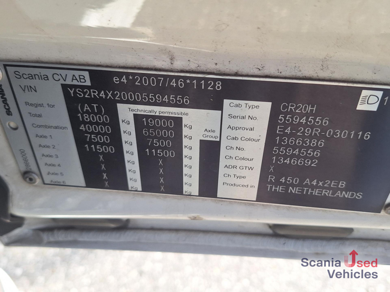 SCANIA R 450 A4x2EB Hubsattelkupplung SMART 2! - Tractor unit: picture 2 SCANIA R 450 A4x2EB Hubsattelkupplung SMART 2! - Tractor unit: picture 2