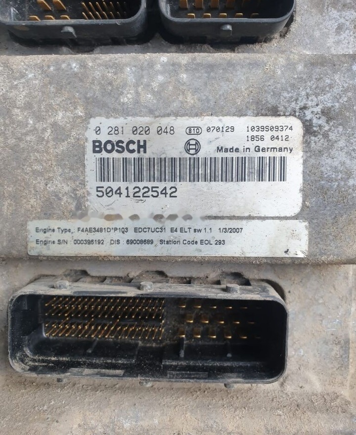 Bosch IVECO ENGINE IVECO - ECU for Truck: picture 3 Bosch IVECO ENGINE IVECO - ECU for Truck: picture 3