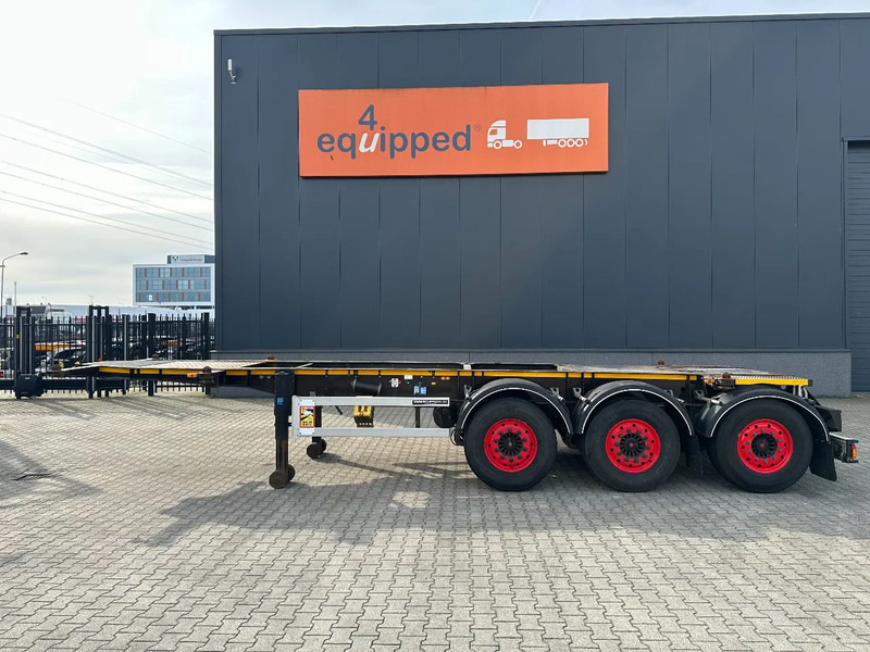 Burg 20FT ADR (EX/II, EX/III, FL, AT), Leergewicht : 3.690kg, SAF INTRADISC, 2x Liftachse, NL-Chassis, 75% Reifen - Container transporter/ Swap body semi-trailer: picture 2 Burg 20FT ADR (EX/II, EX/III, FL, AT), Leergewicht : 3.690kg, SAF INTRADISC, 2x Liftachse, NL-Chassis, 75% Reifen - Container transporter/ Swap body semi-trailer: picture 2