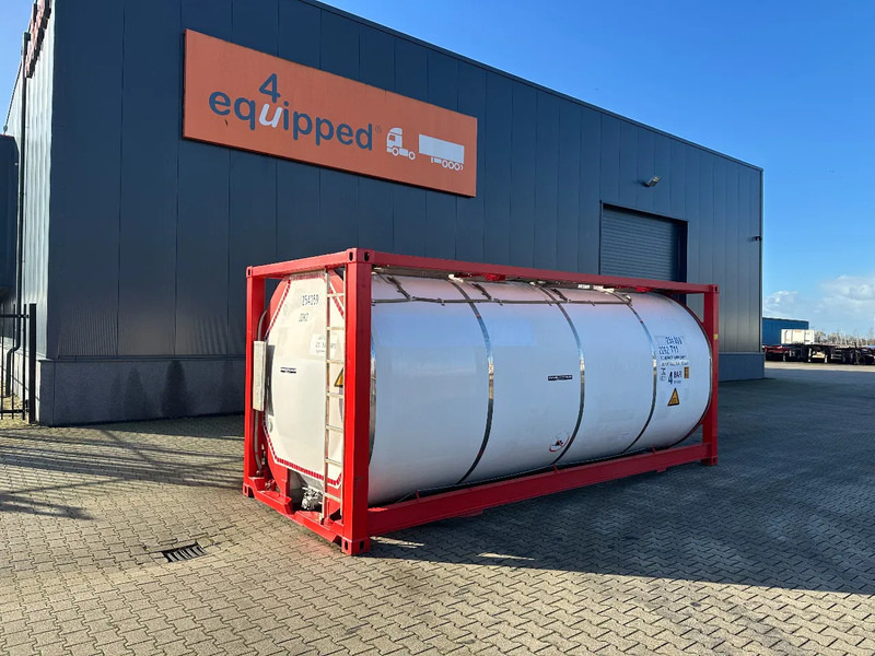 CIMC 20FT ISO, 25.080L / 1-COMP / 3 BAFFELS / T12 / 4 manholes / ADR valid until 12/2026 - Storage tank: picture 1 CIMC 20FT ISO, 25.080L / 1-COMP / 3 BAFFELS / T12 / 4 manholes / ADR valid until 12/2026 - Storage tank: picture 1