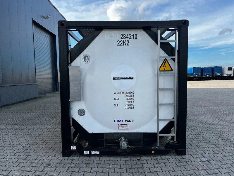 CIMC UNUSED, BOTH FOOD STUFF/CHEMICAL USE, 20FT ISO, 25.000L, L4BN, UN Portable, T11, test: 1-2027 - Storage tank: picture 5 CIMC UNUSED, BOTH FOOD STUFF/CHEMICAL USE, 20FT ISO, 25.000L, L4BN, UN Portable, T11, test: 1-2027 - Storage tank: picture 5