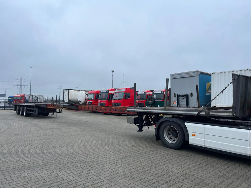 ES-GE 3.VOD-18-30.3.H.13 / 3x hydraulic steeringaxles / 2x extendable -> 29M / NL-trailer - Dropside/ Flatbed semi-trailer: picture 4 ES-GE 3.VOD-18-30.3.H.13 / 3x hydraulic steeringaxles / 2x extendable -> 29M / NL-trailer - Dropside/ Flatbed semi-trailer: picture 4