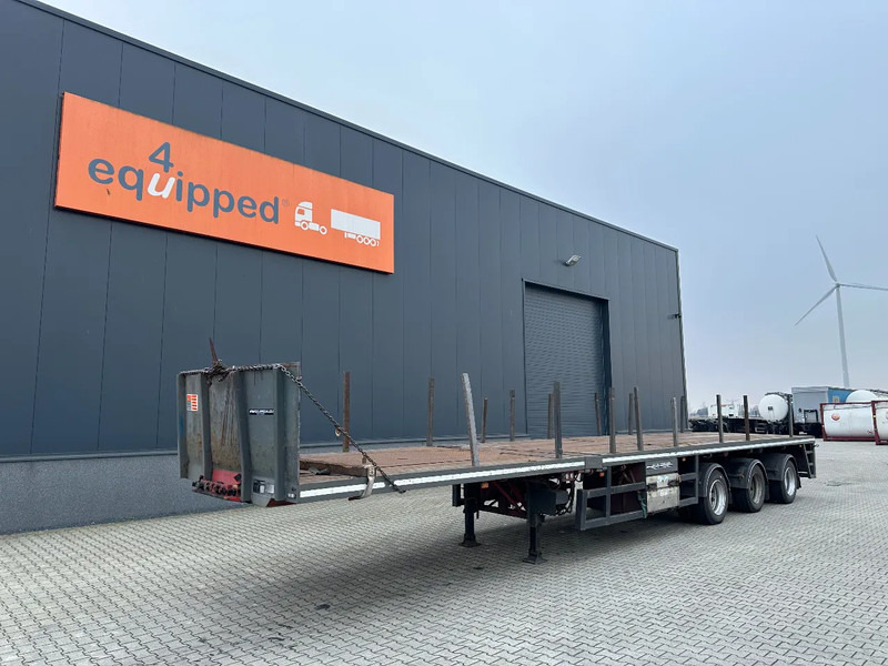 ES-GE 3.VOD-18-30.3.H.13 / 3x hydraulic steeringaxles / 2x extendable -> 29M / NL-trailer - Dropside/ Flatbed semi-trailer: picture 1 ES-GE 3.VOD-18-30.3.H.13 / 3x hydraulic steeringaxles / 2x extendable -> 29M / NL-trailer - Dropside/ Flatbed semi-trailer: picture 1